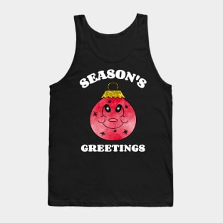 CHRISTMAS Ornament Seasons Greetings Tank Top